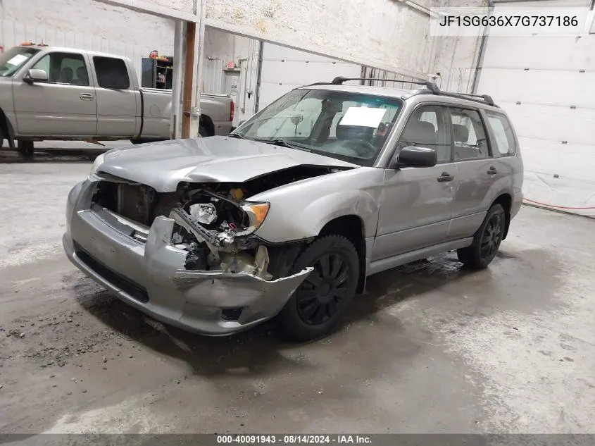 JF1SG636X7G737186 2007 Subaru Forester Sports 2.5X