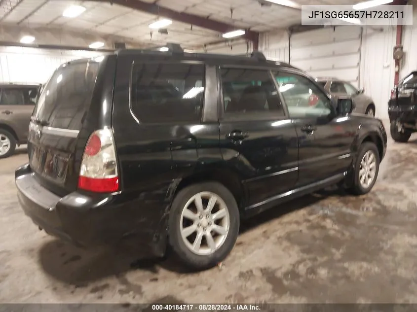 2007 Subaru Forester 2.5X VIN: JF1SG65657H728211 Lot: 40184717