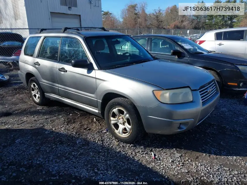 JF1SG63617H739418 2007 Subaru Forester 2.5X