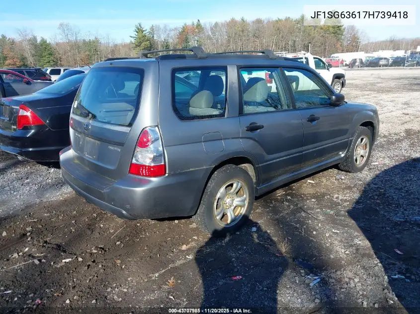 JF1SG63617H739418 2007 Subaru Forester 2.5X