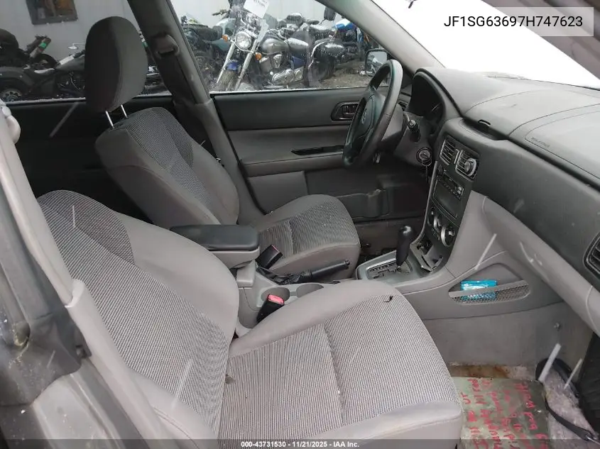 JF1SG63697H747623 2007 Subaru Forester 2.5X