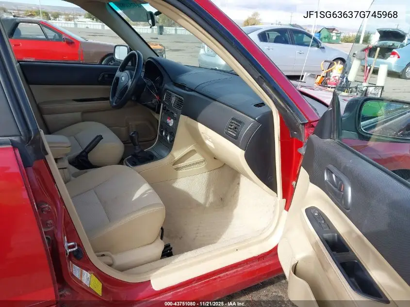 JF1SG63637G745968 2007 Subaru Forester 2.5X