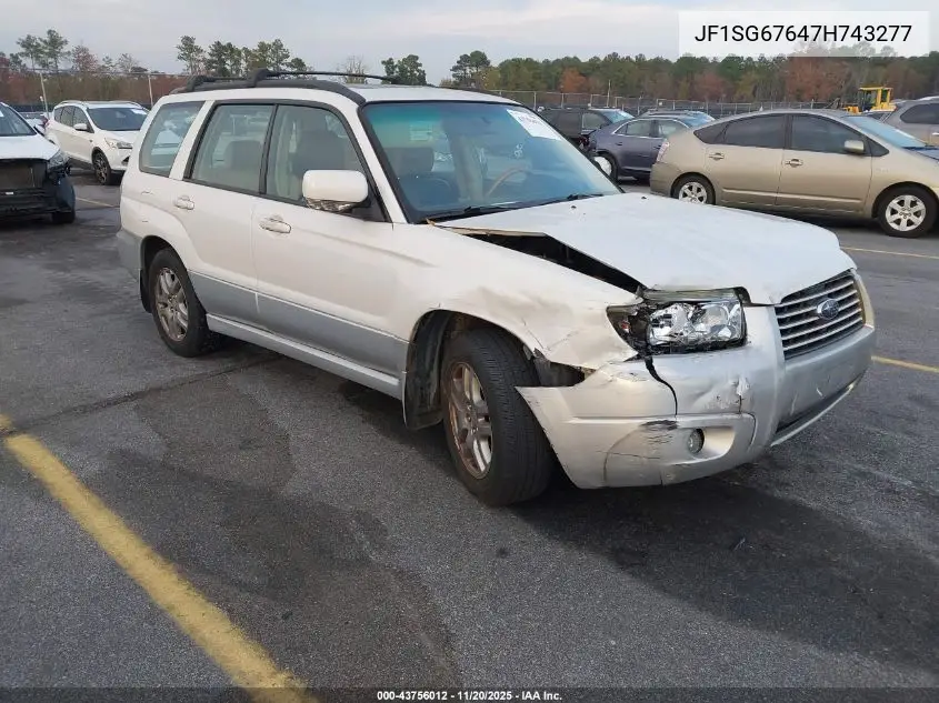 JF1SG67647H743277 2007 Subaru Forester 2.5X L.l. Bean Edition