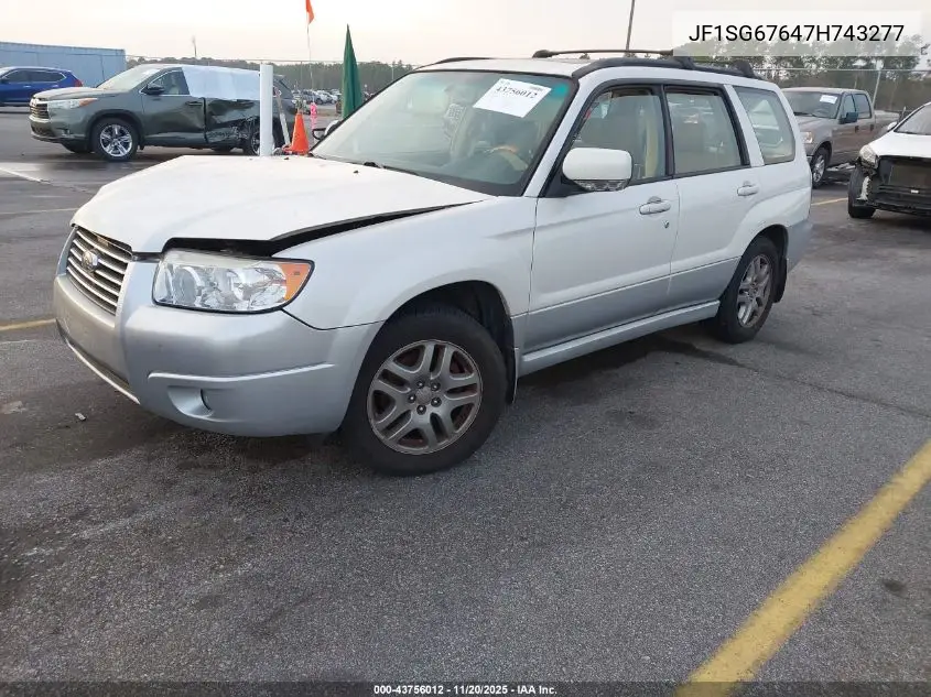 JF1SG67647H743277 2007 Subaru Forester 2.5X L.l. Bean Edition