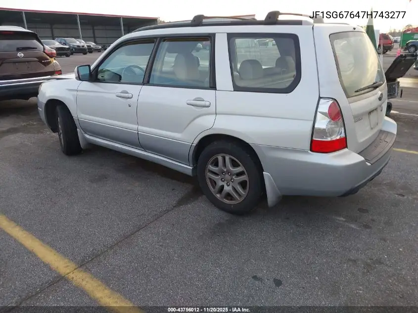 JF1SG67647H743277 2007 Subaru Forester 2.5X L.l. Bean Edition
