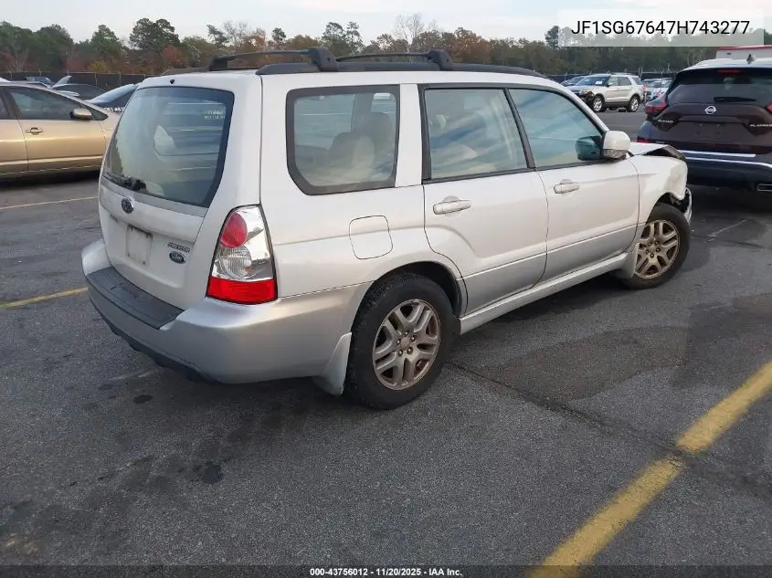 JF1SG67647H743277 2007 Subaru Forester 2.5X L.l. Bean Edition