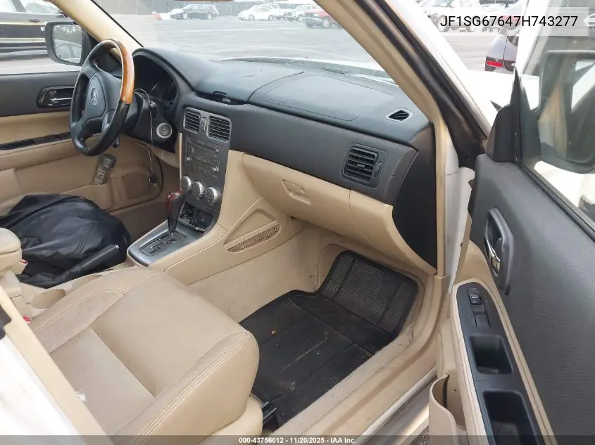 JF1SG67647H743277 2007 Subaru Forester 2.5X L.l. Bean Edition