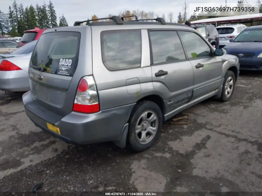JF1SG63697H739358 2007 Subaru Forester 2.5X