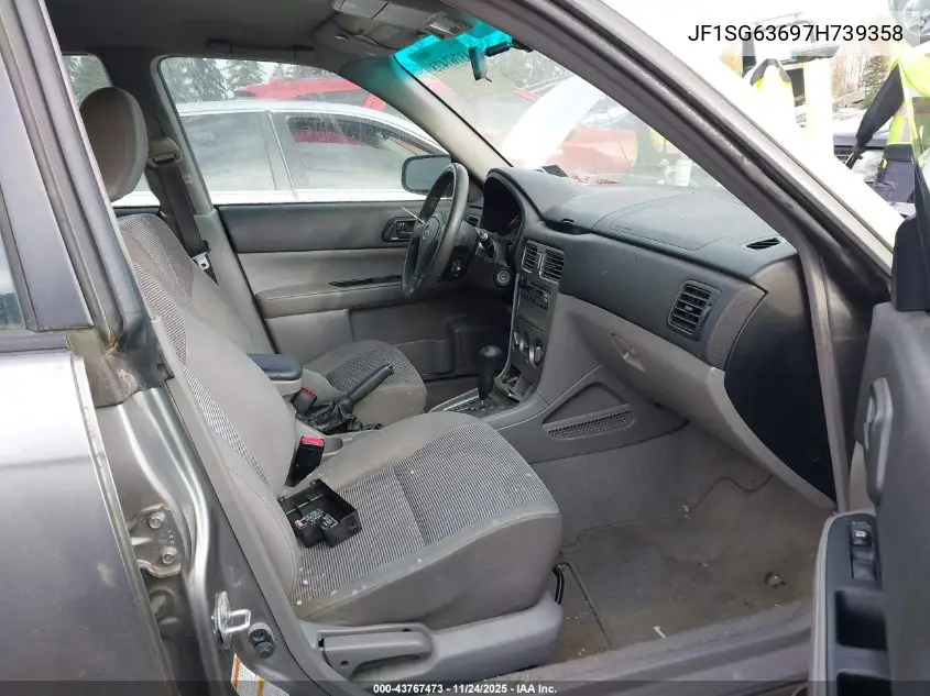 JF1SG63697H739358 2007 Subaru Forester 2.5X