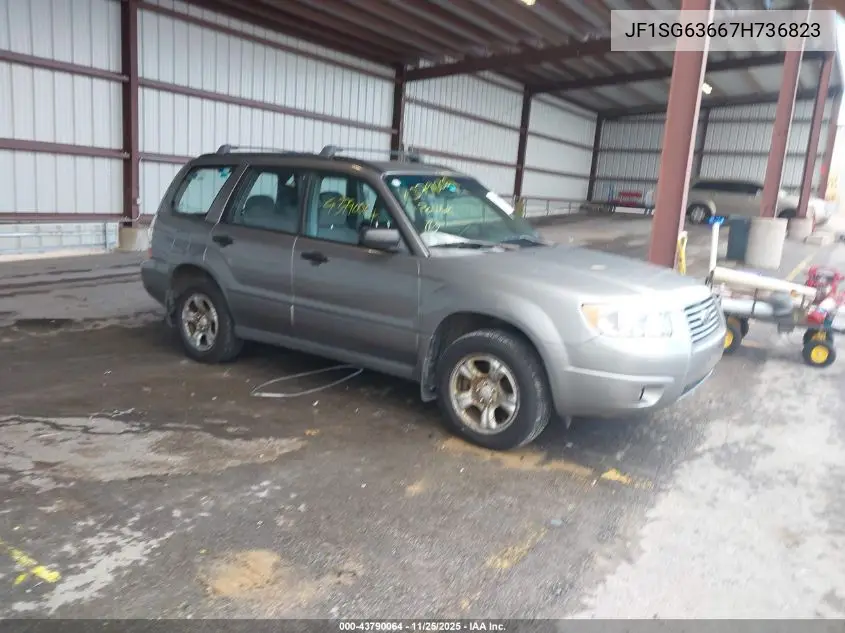 JF1SG63667H736823 2007 Subaru Forester 2.5X
