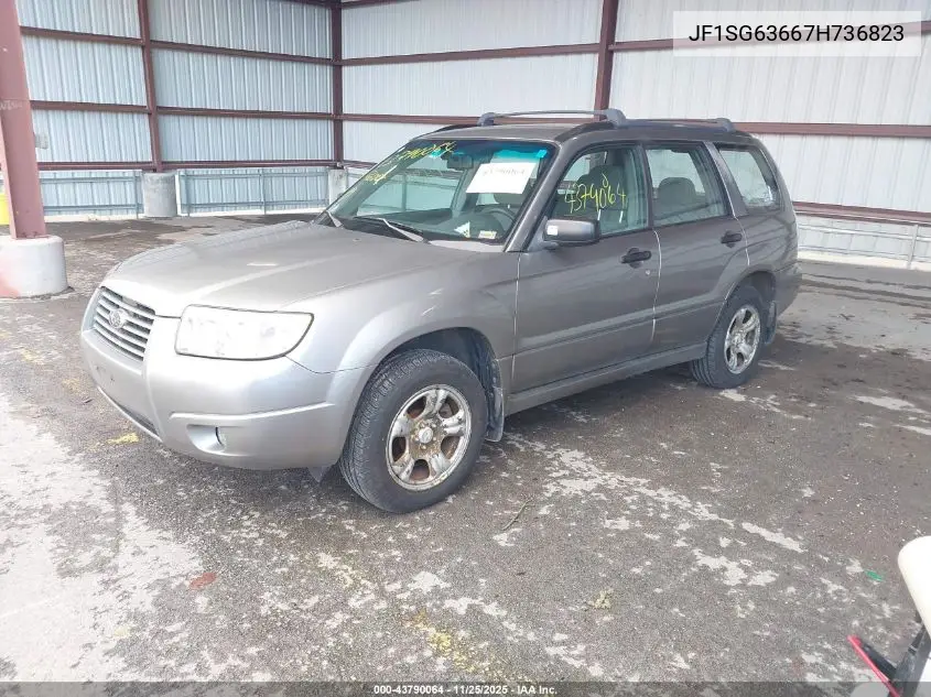 JF1SG63667H736823 2007 Subaru Forester 2.5X