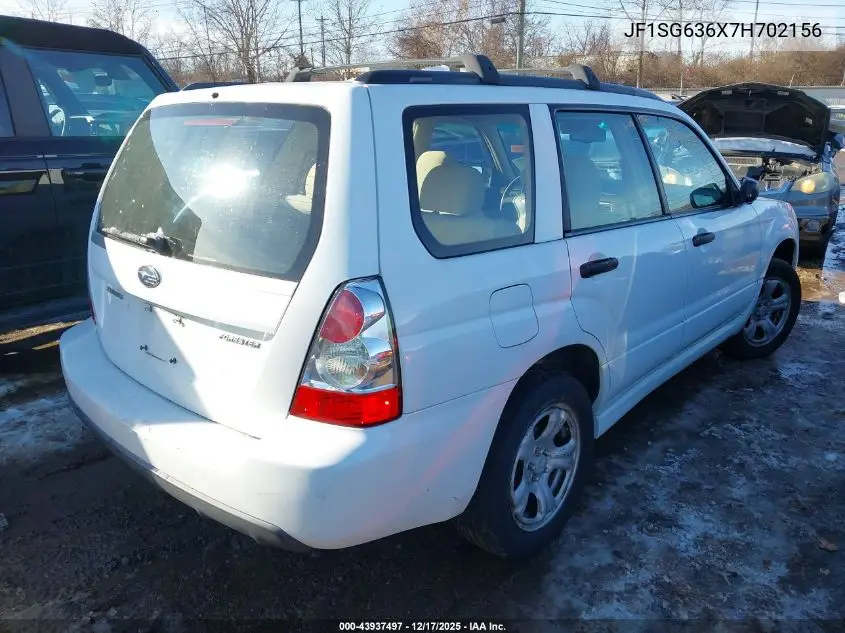 JF1SG636X7H702156 2007 Subaru Forester 2.5X