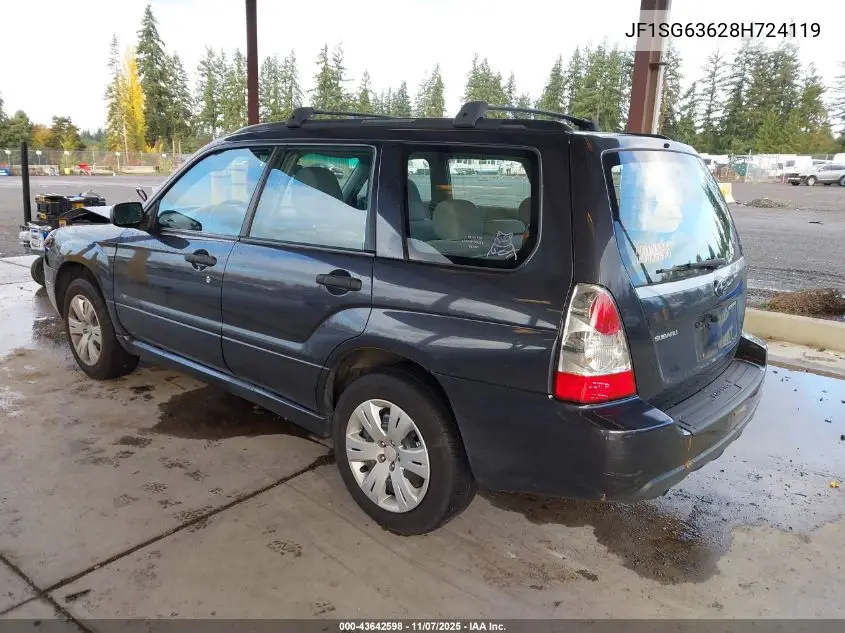JF1SG63628H724119 2008 Subaru Forester 2.5X