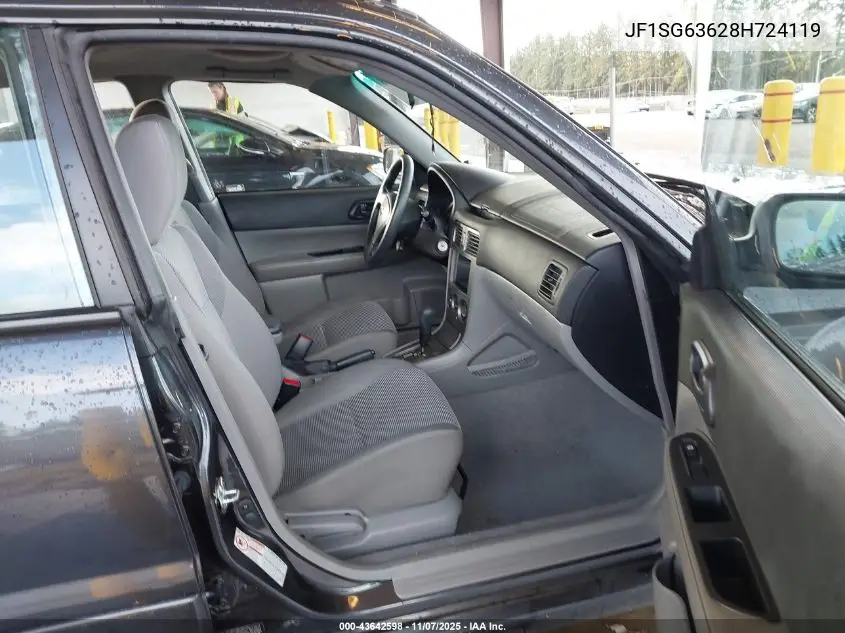 JF1SG63628H724119 2008 Subaru Forester 2.5X