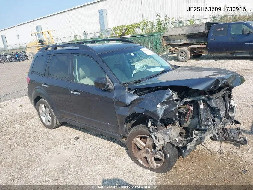 2009 Subaru Forester 2.5X VIN: JF2SH63609H730916 Lot: 40326142