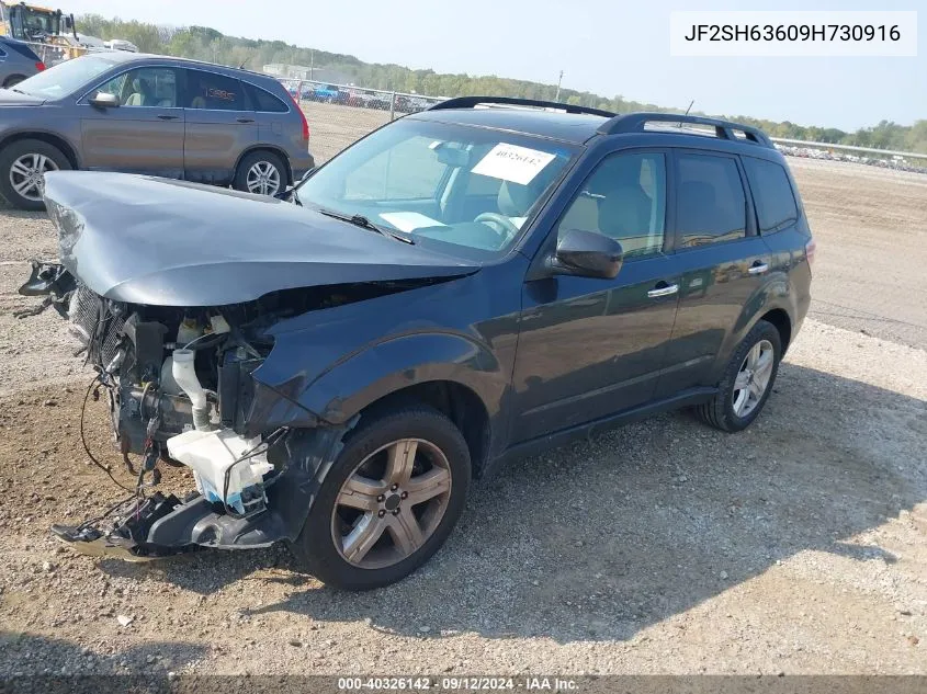 2009 Subaru Forester 2.5X VIN: JF2SH63609H730916 Lot: 40326142