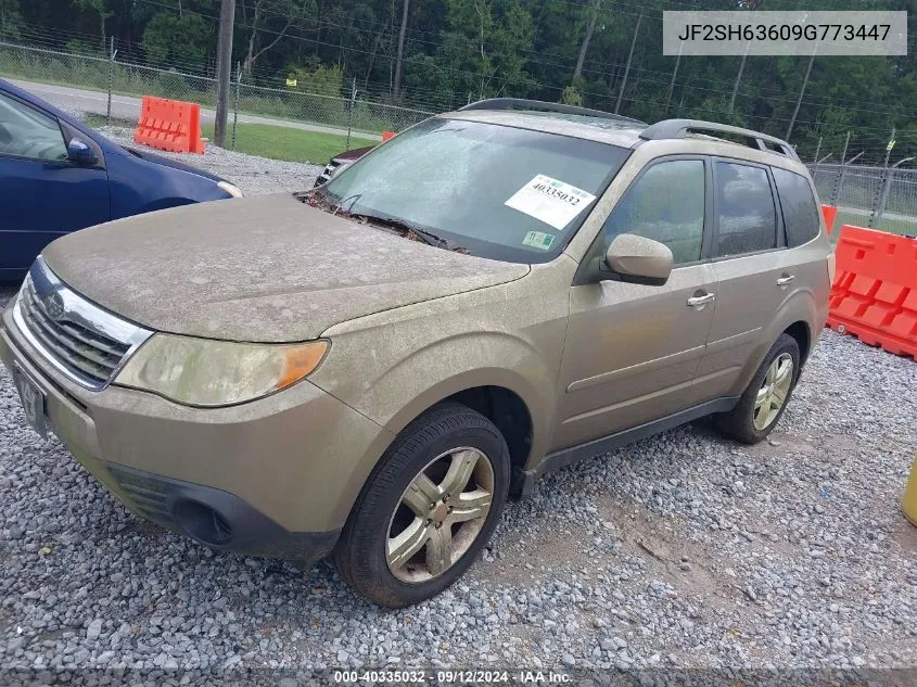 2009 Subaru Forester 2.5X VIN: JF2SH63609G773447 Lot: 40335032