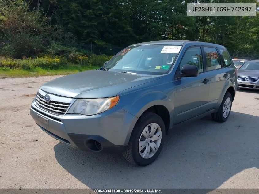 2009 Subaru Forester 2.5X VIN: JF2SH61659H742997 Lot: 40343198