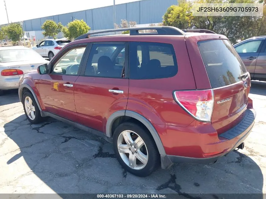 2009 Subaru Forester 2.5X VIN: JF2SH63609G705973 Lot: 40367103