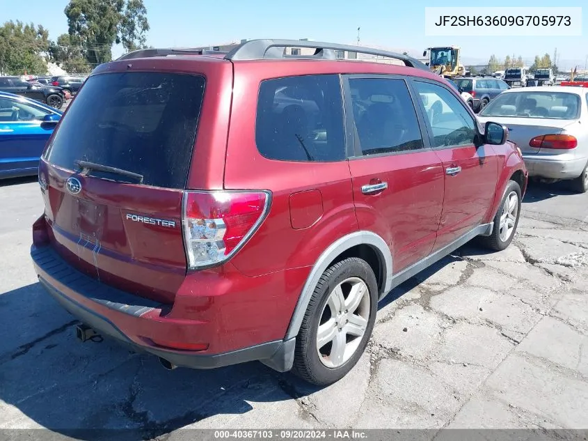 2009 Subaru Forester 2.5X VIN: JF2SH63609G705973 Lot: 40367103