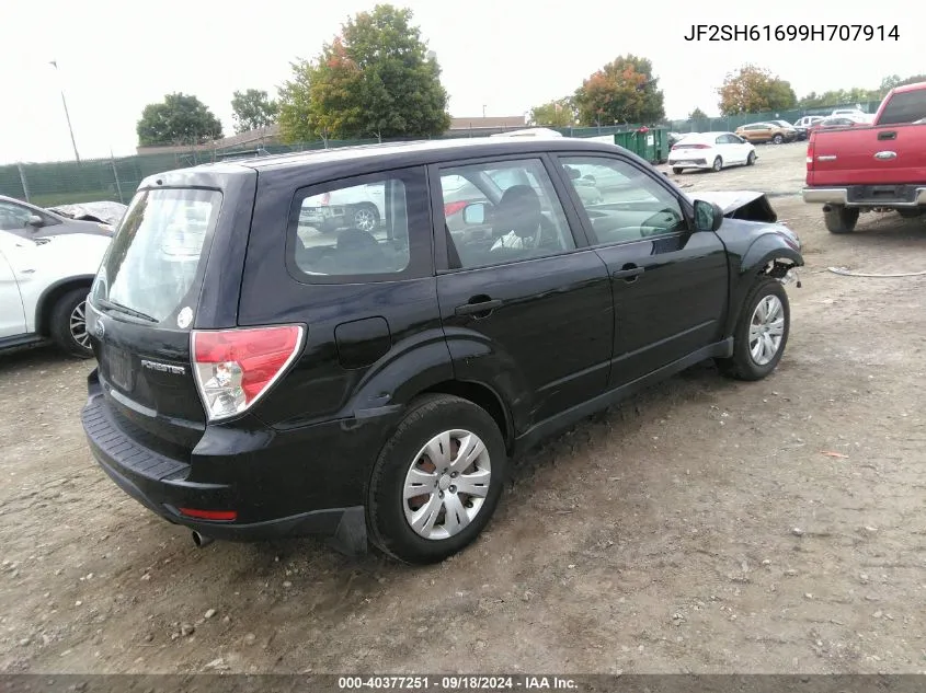 2009 Subaru Forester 2.5X VIN: JF2SH61699H707914 Lot: 40377251