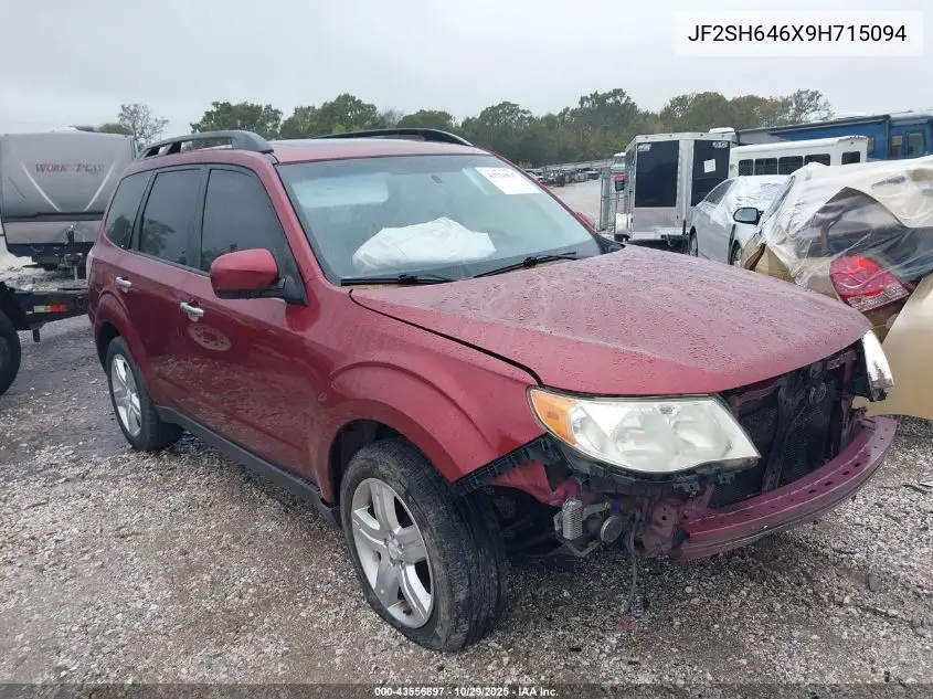 JF2SH646X9H715094 2009 Subaru Forester 2.5X L.l. Bean Edition
