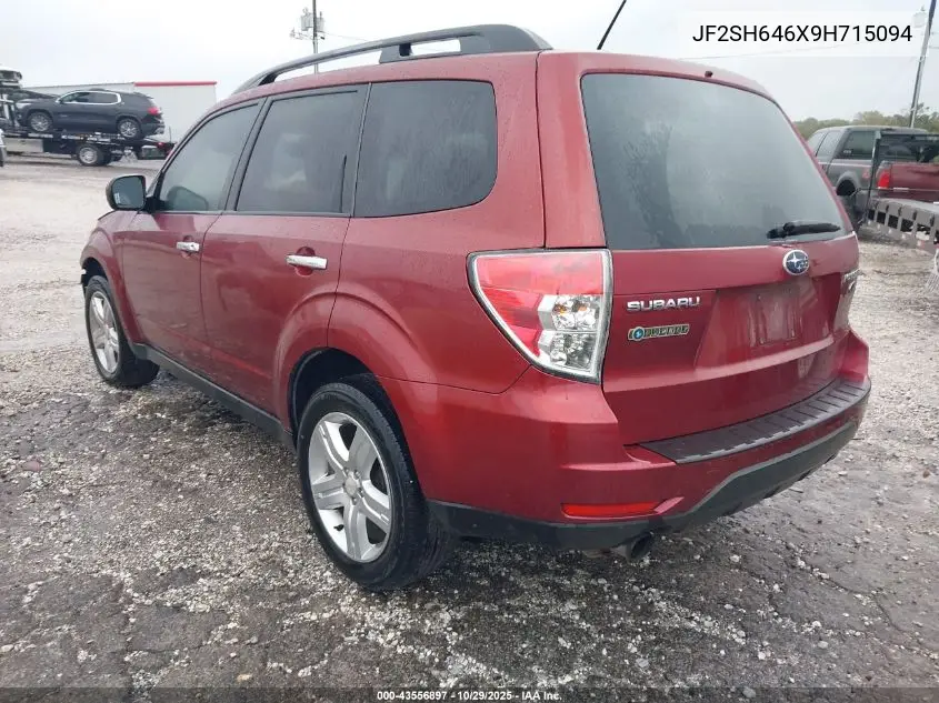 JF2SH646X9H715094 2009 Subaru Forester 2.5X L.l. Bean Edition