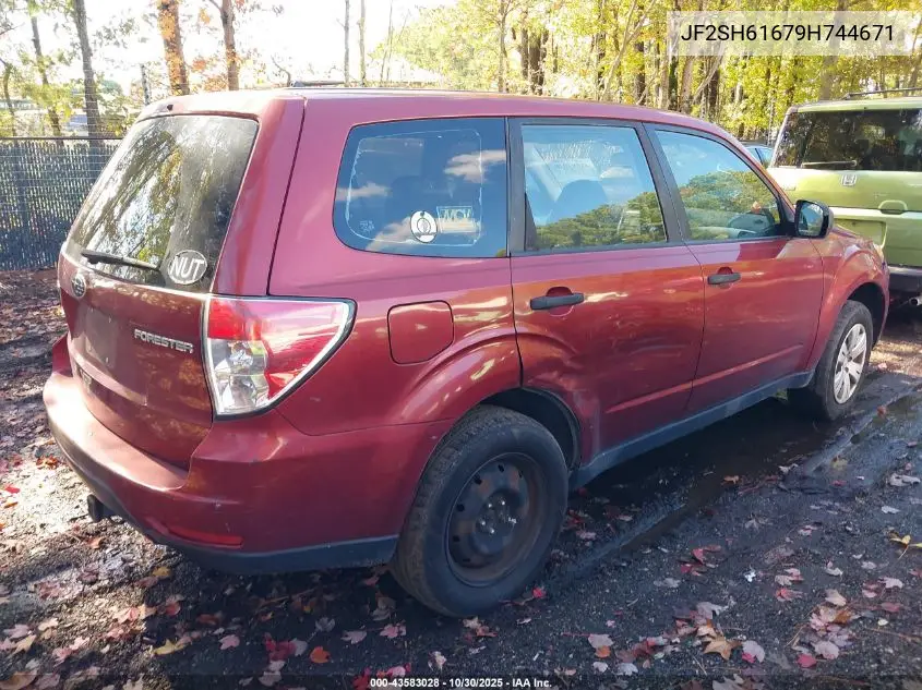 JF2SH61679H744671 2009 Subaru Forester 2.5X