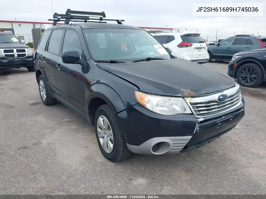 JF2SH61689H745036 2009 Subaru Forester 2.5X