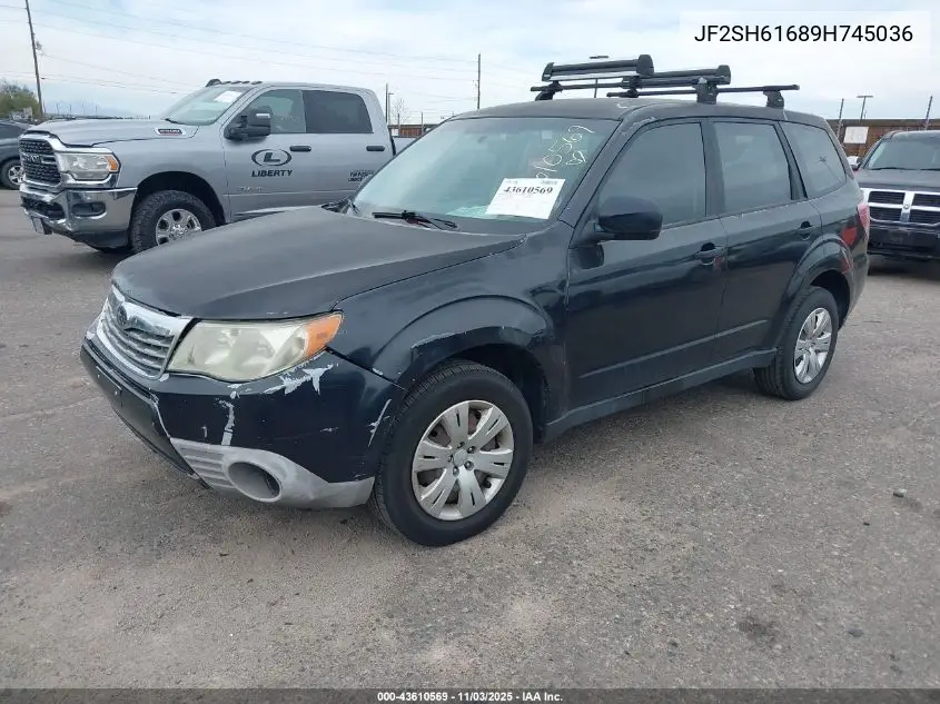 JF2SH61689H745036 2009 Subaru Forester 2.5X