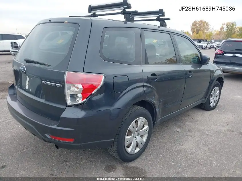 JF2SH61689H745036 2009 Subaru Forester 2.5X