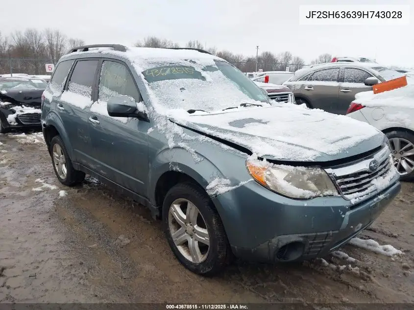 JF2SH63639H743028 2009 Subaru Forester 2.5X