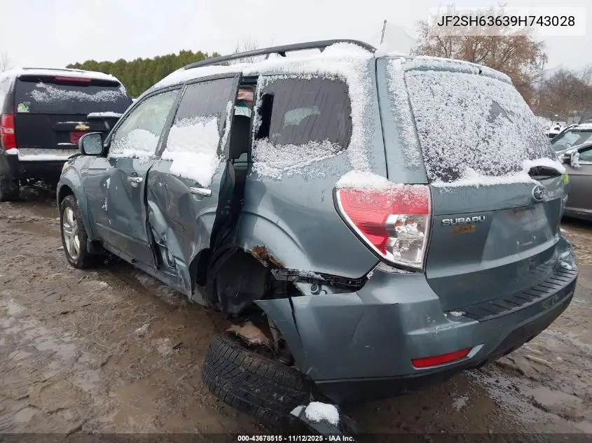 JF2SH63639H743028 2009 Subaru Forester 2.5X