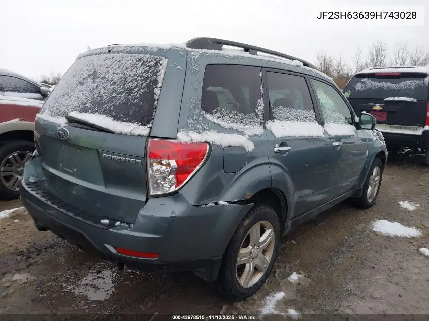 JF2SH63639H743028 2009 Subaru Forester 2.5X