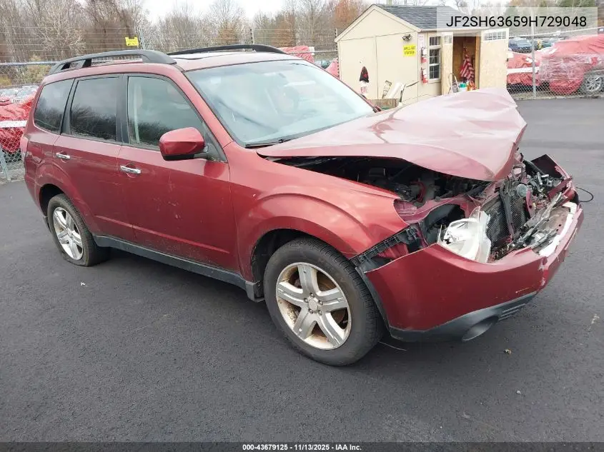 JF2SH63659H729048 2009 Subaru Forester 2.5X