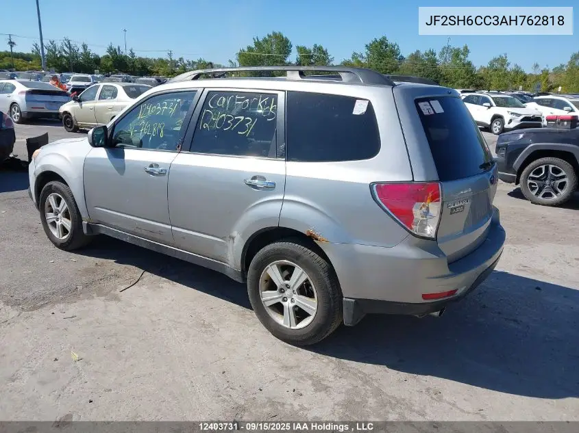 JF2SH6CC3AH762818 2010 Subaru Forester 2.5X Premium