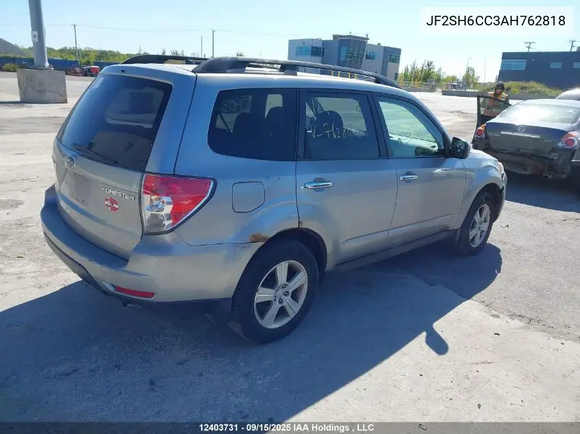 JF2SH6CC3AH762818 2010 Subaru Forester 2.5X Premium