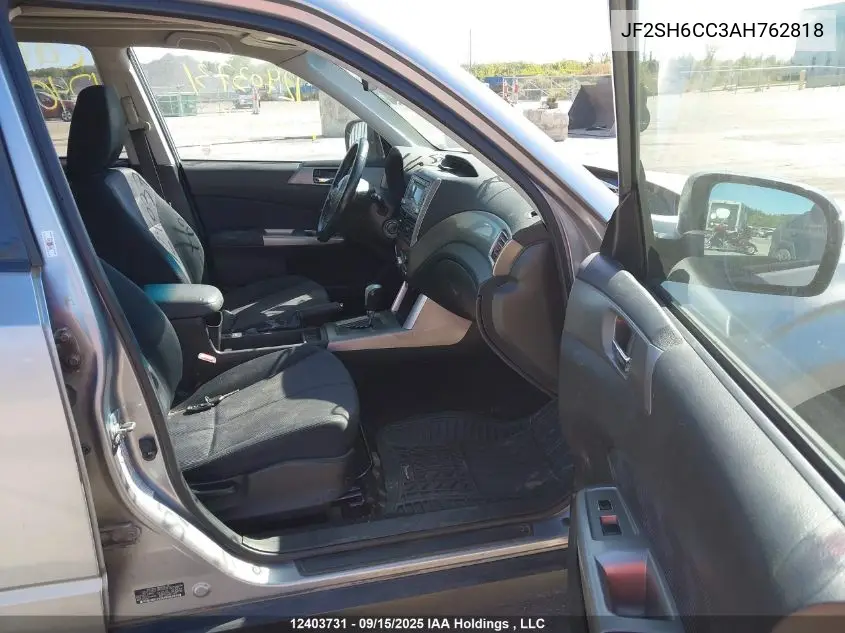 JF2SH6CC3AH762818 2010 Subaru Forester 2.5X Premium