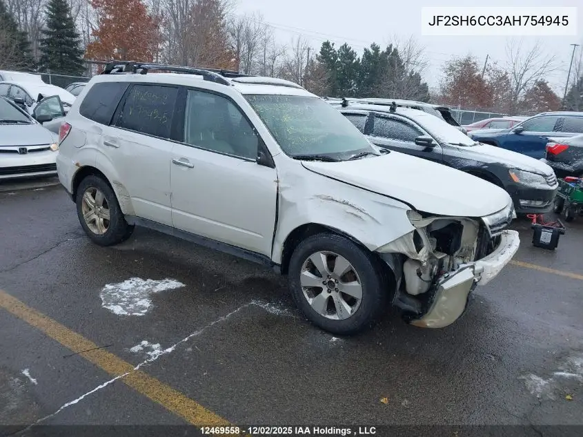 JF2SH6CC3AH754945 2010 Subaru Forester 2.5X Premium