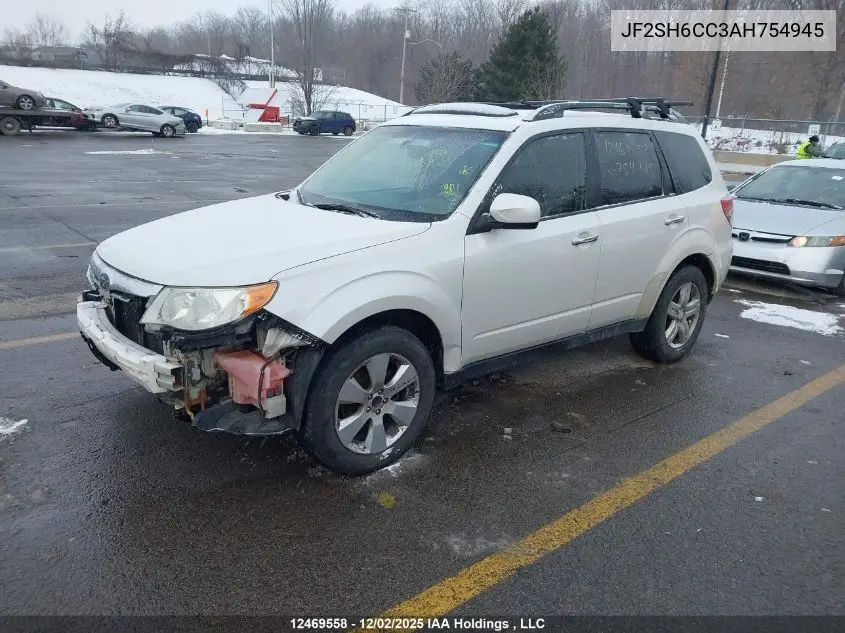 JF2SH6CC3AH754945 2010 Subaru Forester 2.5X Premium