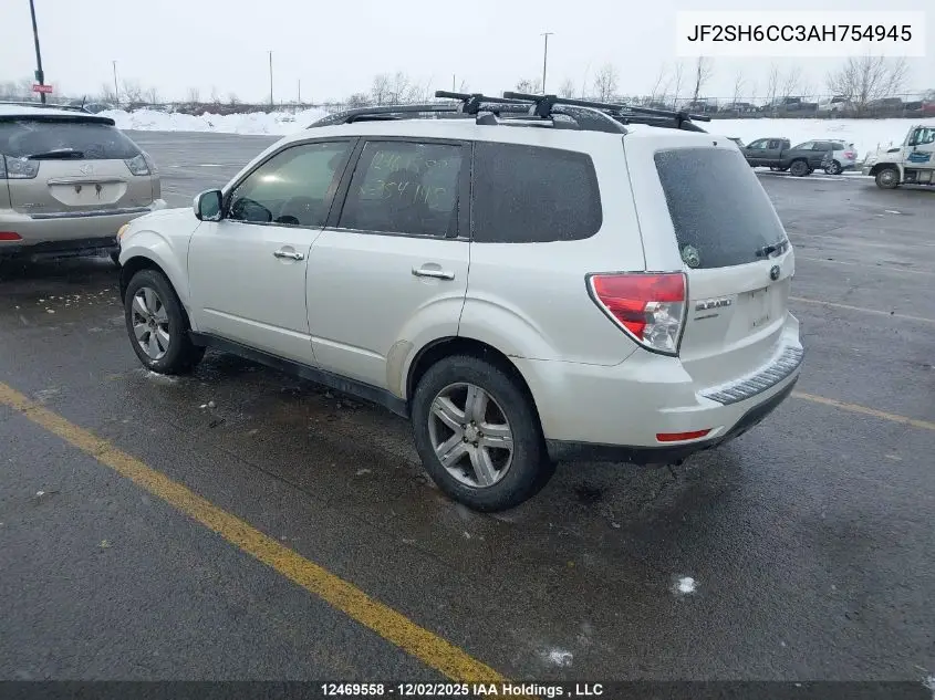 JF2SH6CC3AH754945 2010 Subaru Forester 2.5X Premium