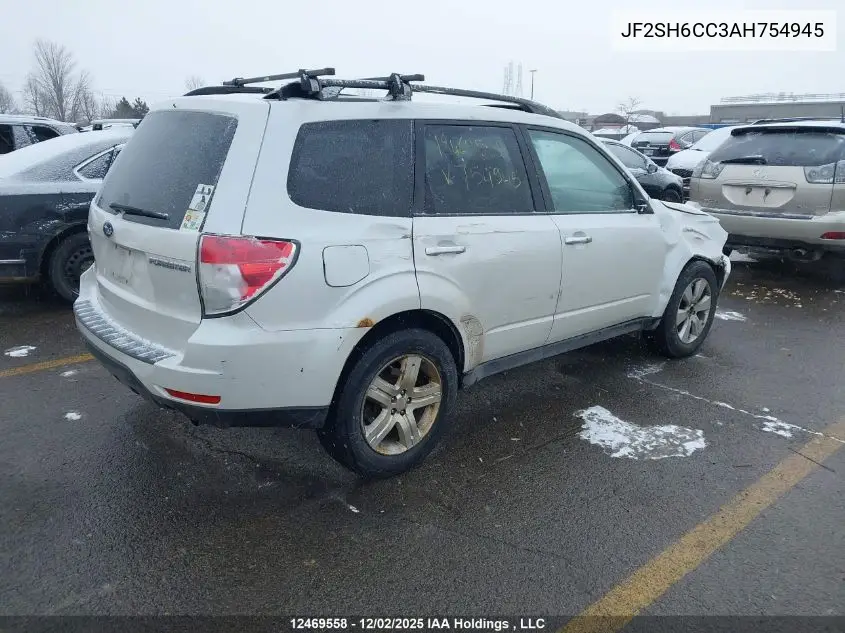 JF2SH6CC3AH754945 2010 Subaru Forester 2.5X Premium