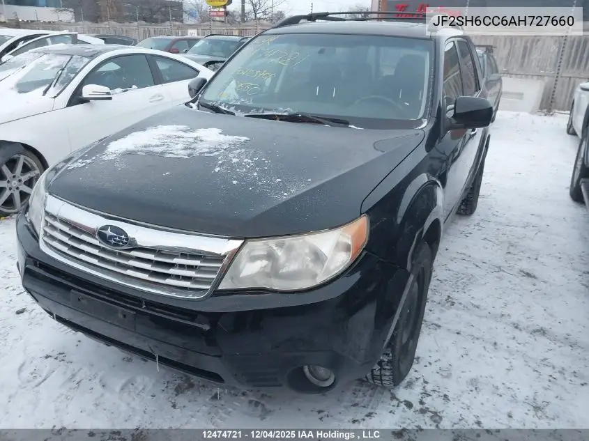 JF2SH6CC6AH727660 2010 Subaru Forester 2.5X Premium