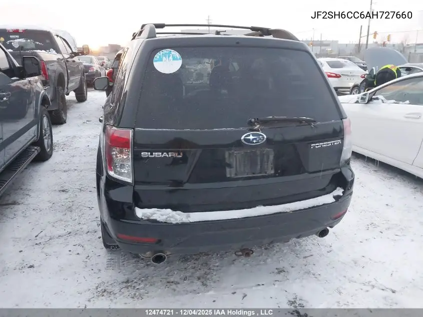 JF2SH6CC6AH727660 2010 Subaru Forester 2.5X Premium