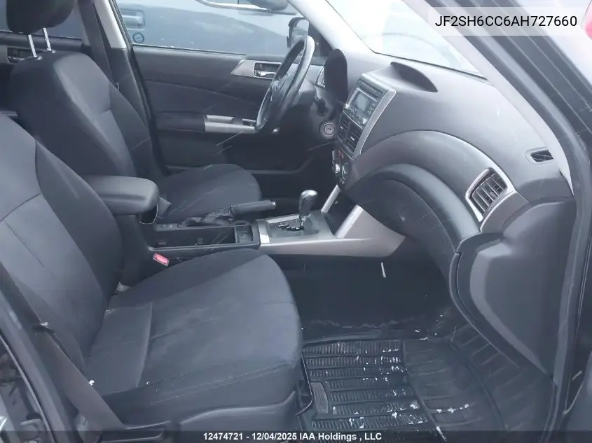 JF2SH6CC6AH727660 2010 Subaru Forester 2.5X Premium