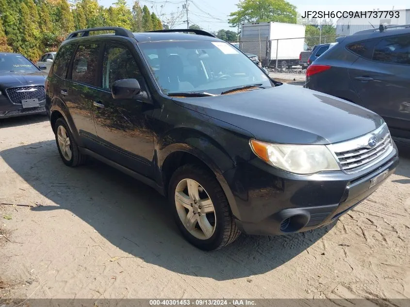 2010 Subaru Forester 2.5X Premium VIN: JF2SH6CC9AH737793 Lot: 40301453