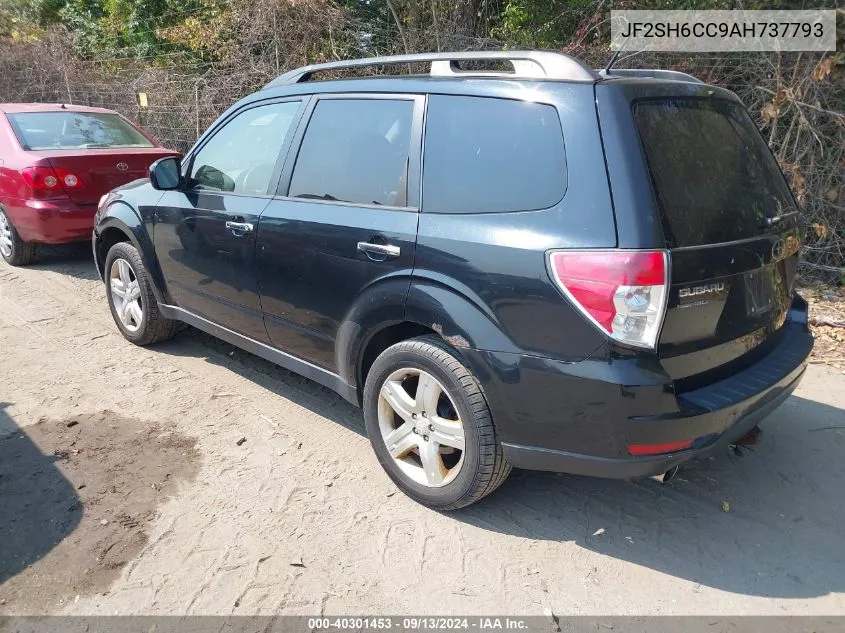 2010 Subaru Forester 2.5X Premium VIN: JF2SH6CC9AH737793 Lot: 40301453