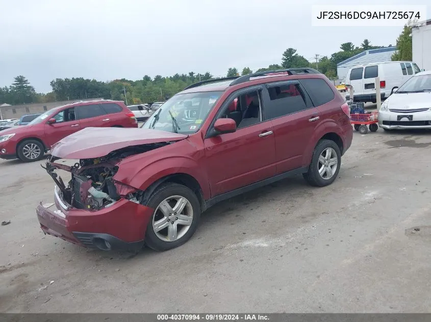 2010 Subaru Forester 2.5X Limited VIN: JF2SH6DC9AH725674 Lot: 40370994