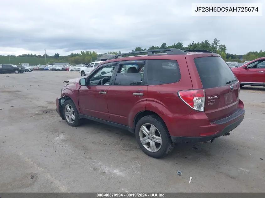 2010 Subaru Forester 2.5X Limited VIN: JF2SH6DC9AH725674 Lot: 40370994