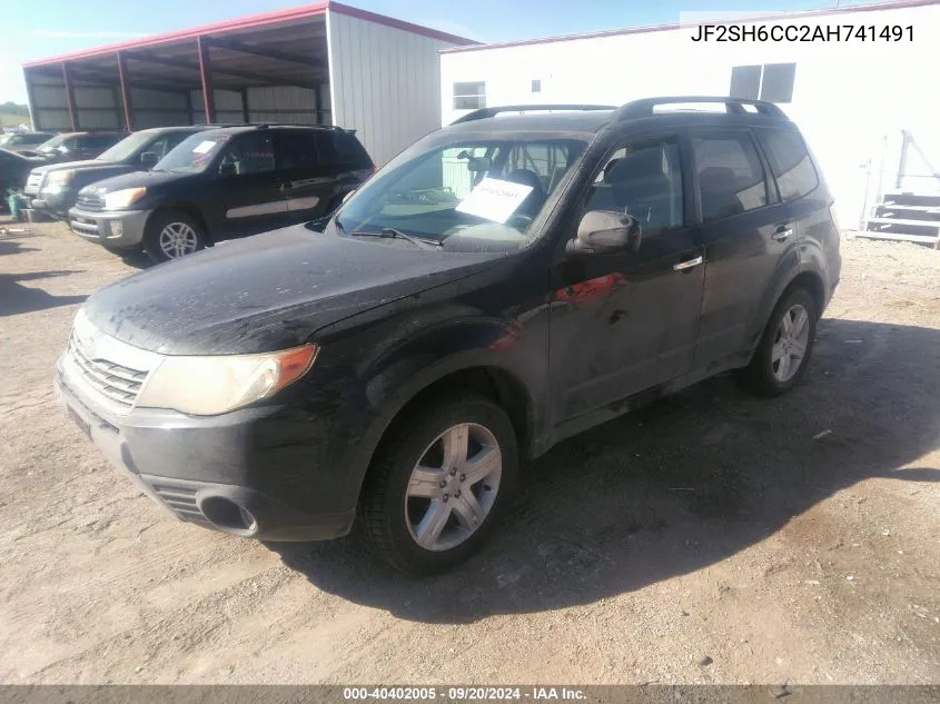 2010 Subaru Forester 2.5X Premium VIN: JF2SH6CC2AH741491 Lot: 40402005